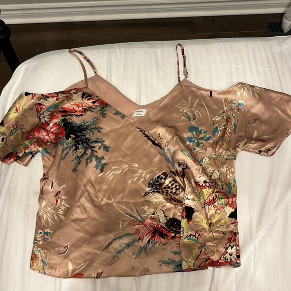 Wilfred Dravidian Shirt 100% Silk - Picture 2 of 4